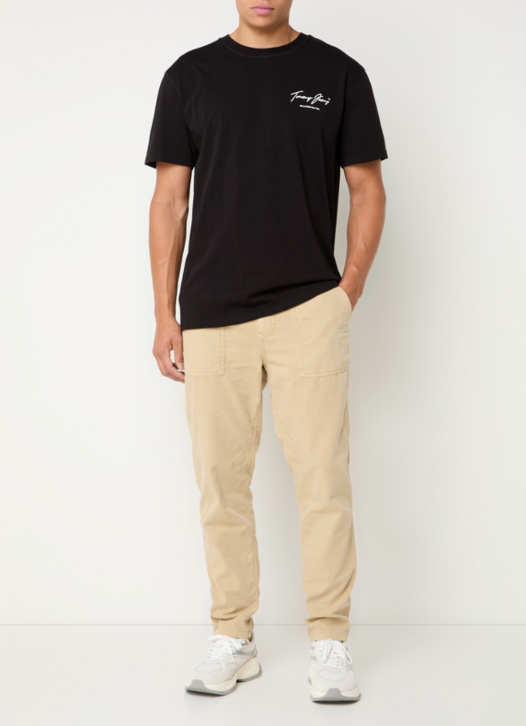 Pantaloni chino cu mânecă scurtă Affusolati Isaac di Tommy Hilfiger