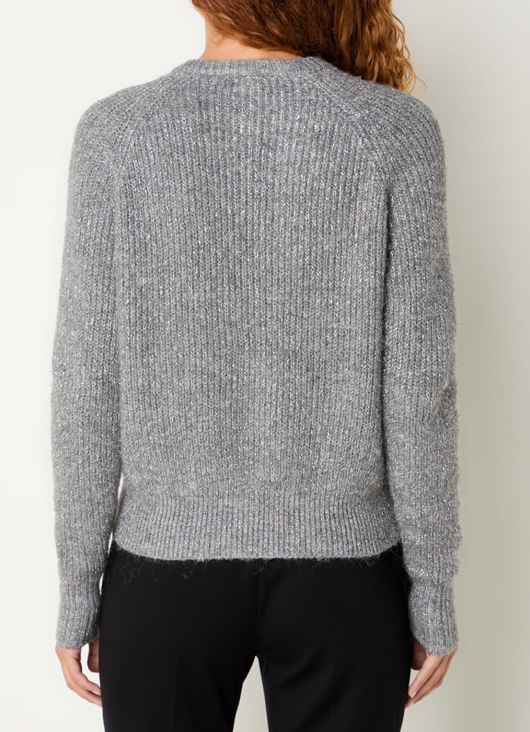 Gilet in maglia grossa Beaumont Brent con lurex