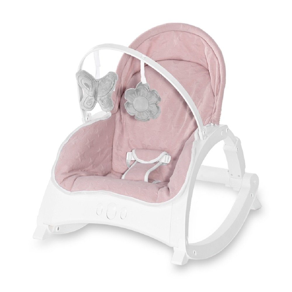 Lorelli Babywippe Baby Rocker, Babywippe ALEX 3 in 1, Tisch Vibrationsfunktion, 4 Melodien