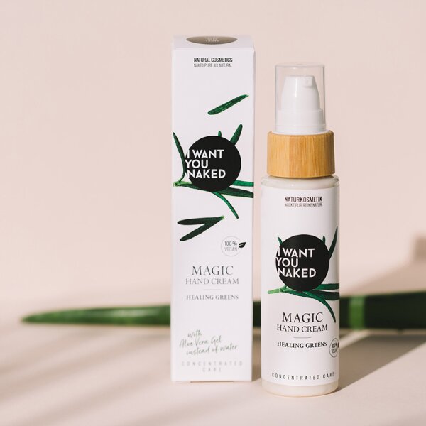 I Want You Naked Healing Greens Magic Hand Cream Handcreme