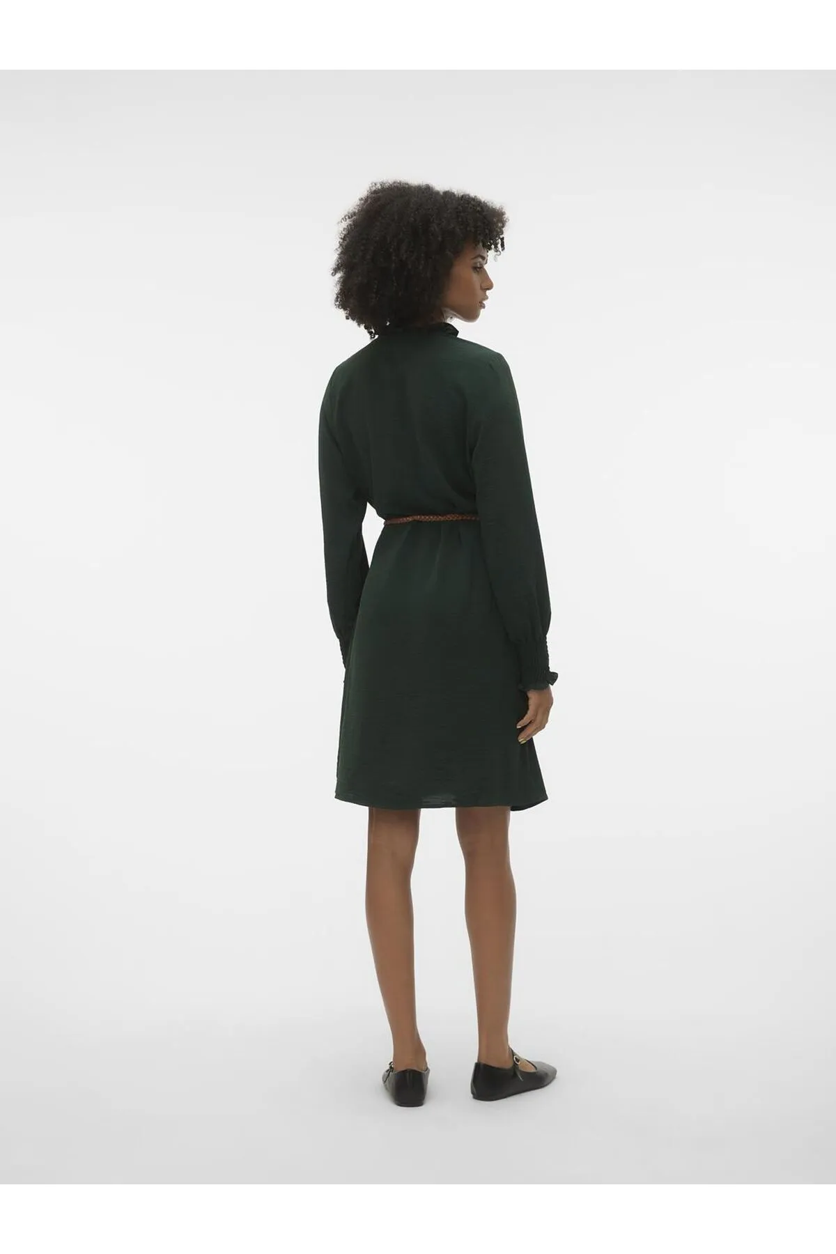 Vero Moda  Hemdblusenkleid VMVIBE LS ABK SHIRT DRESS EXC