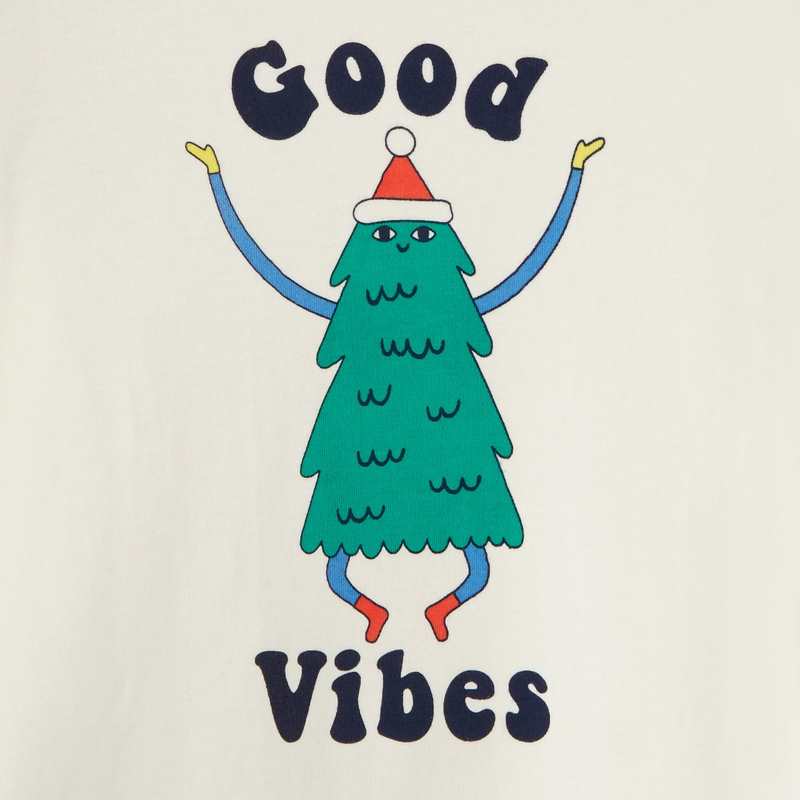 Pyjama good vibes long enfant gris chiné garçon Catimini