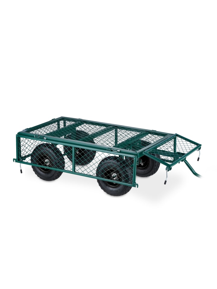 relaxdays Handwagen in Grün günstig kaufen onesize