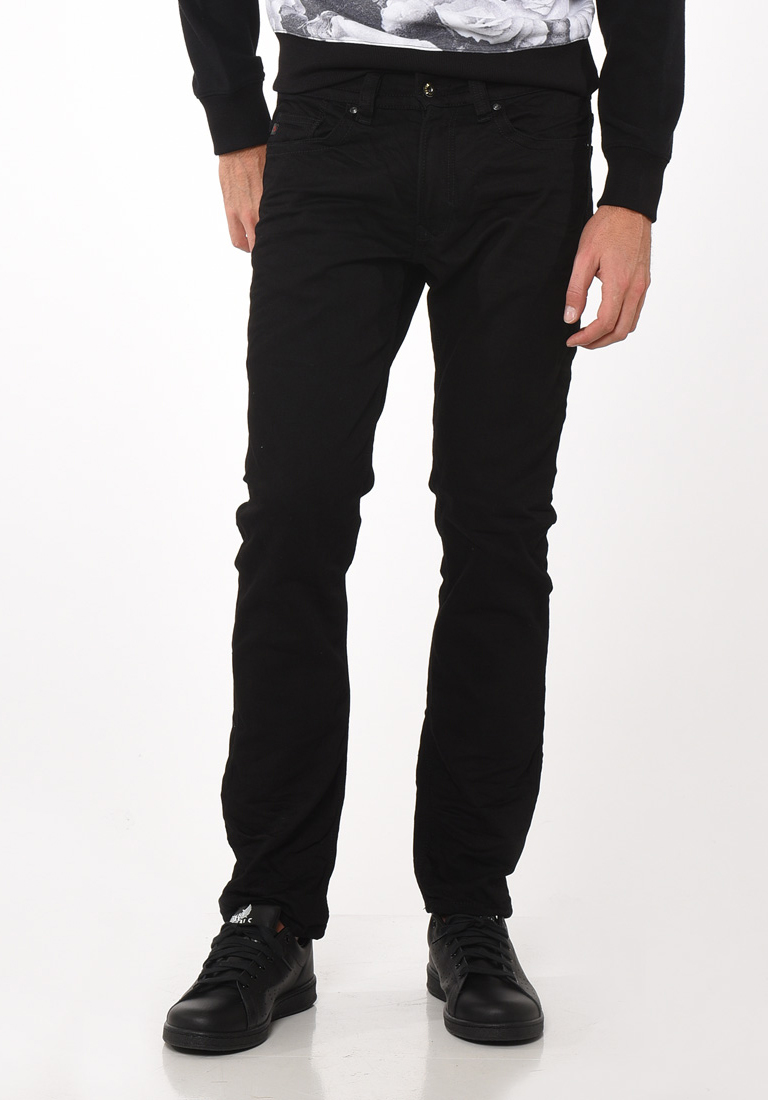 BROZZ  Jeans denim noir coupe straight