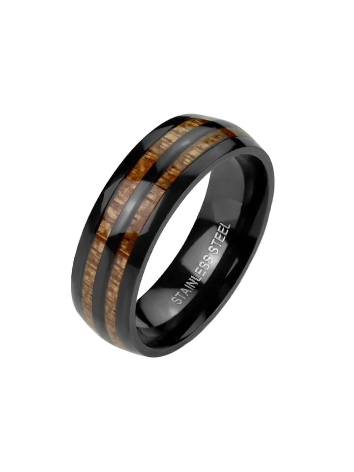Bungsa Ring in Schwarz günstig kaufen