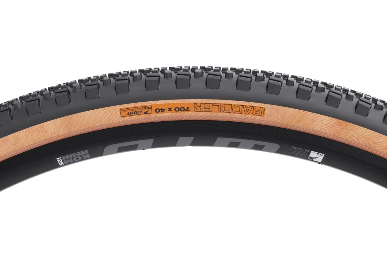 WTB Raddler 700x40C TCS Light FR Dual DNA Tan Wall