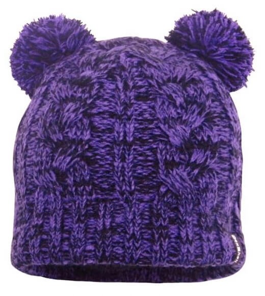 DexShell Kids ~ Winter Mütze mit Membrane ~ PomPom Beanie ~ Lila