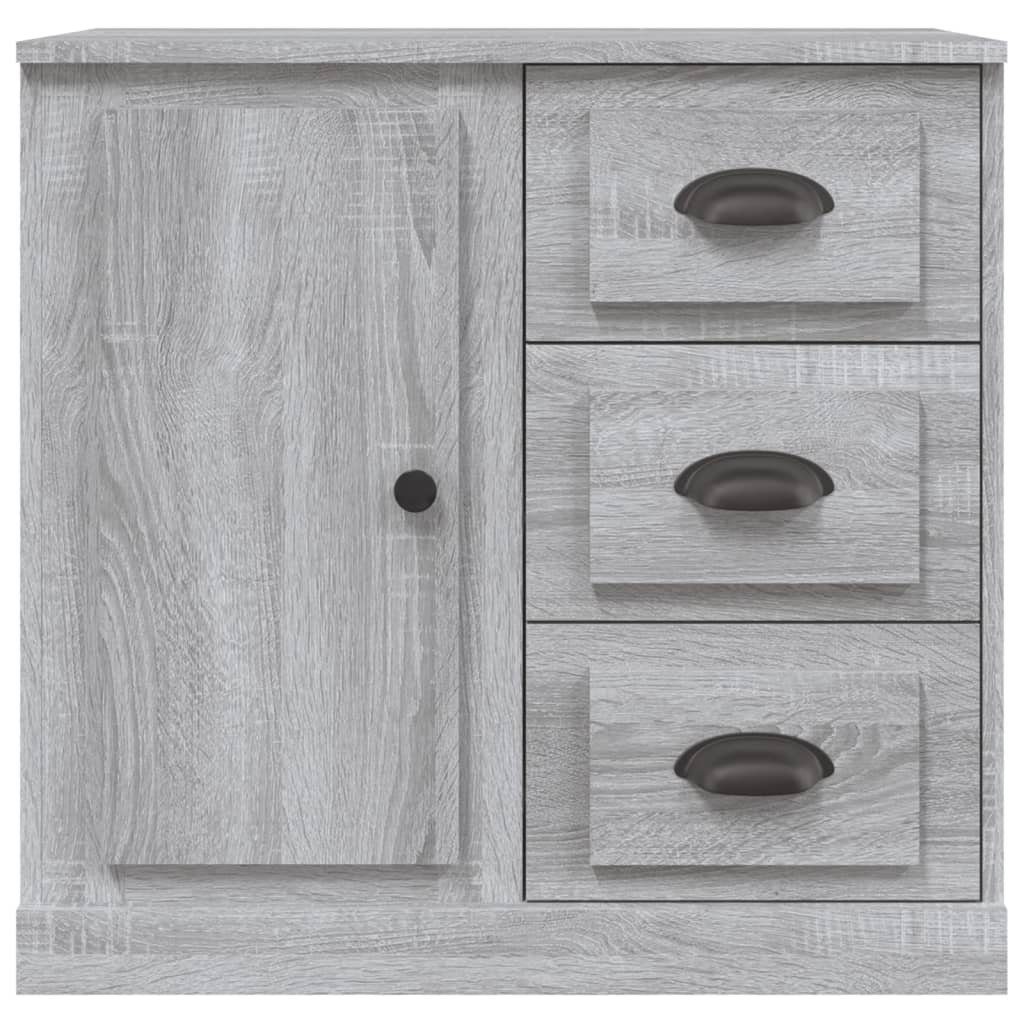 vidaXL Sideboard Sideboard Grau Sonoma 70x35,5x67,5 cm Holzwerkstoff (1 St)