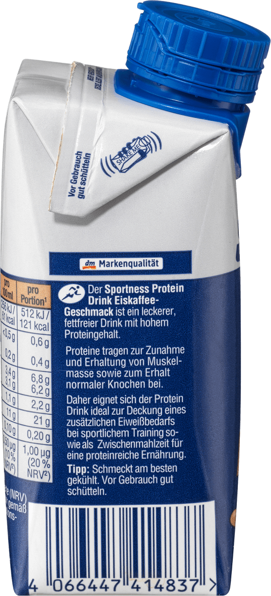 Proteindrink Eiskaffee Geschmack, trinkfertig, 200 ml
