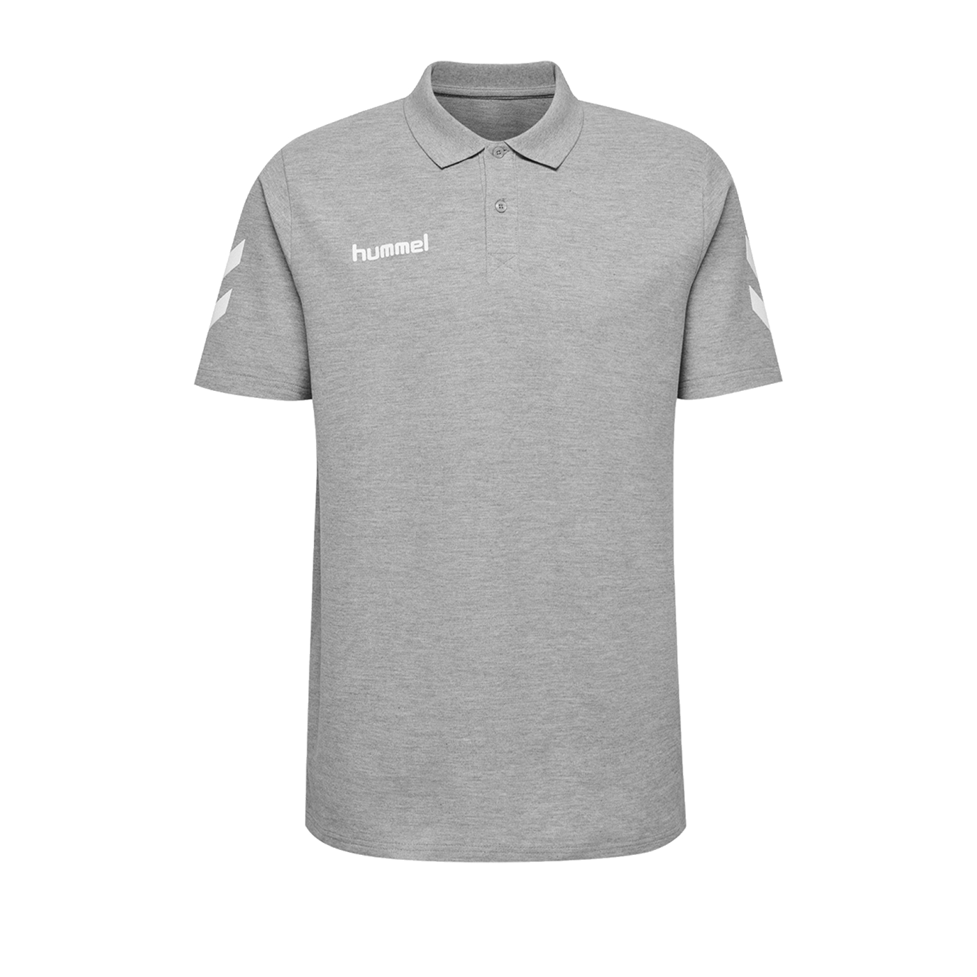 Hummel Cotton Poloshirt Kids Grau F2006