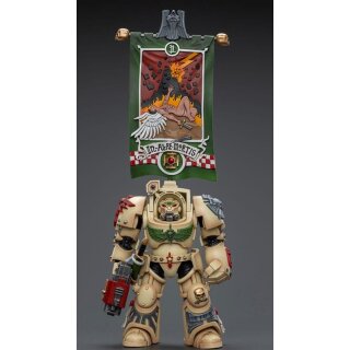 Warhammer 40k Actionfigur: Dark Angels - Deathwing Ancient with Company Banner