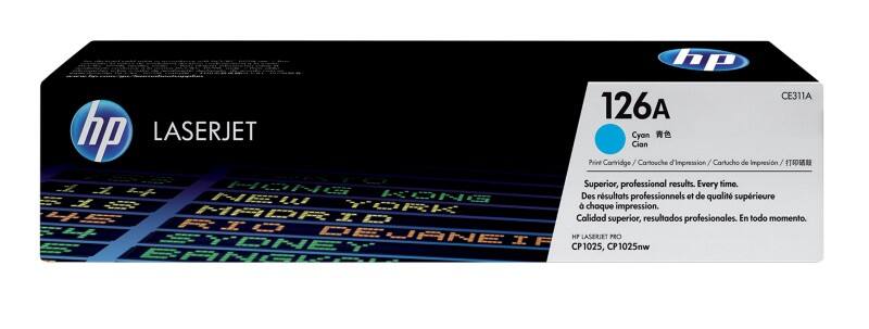 HP 126A Original Tonerkartusche CE311A Cyan