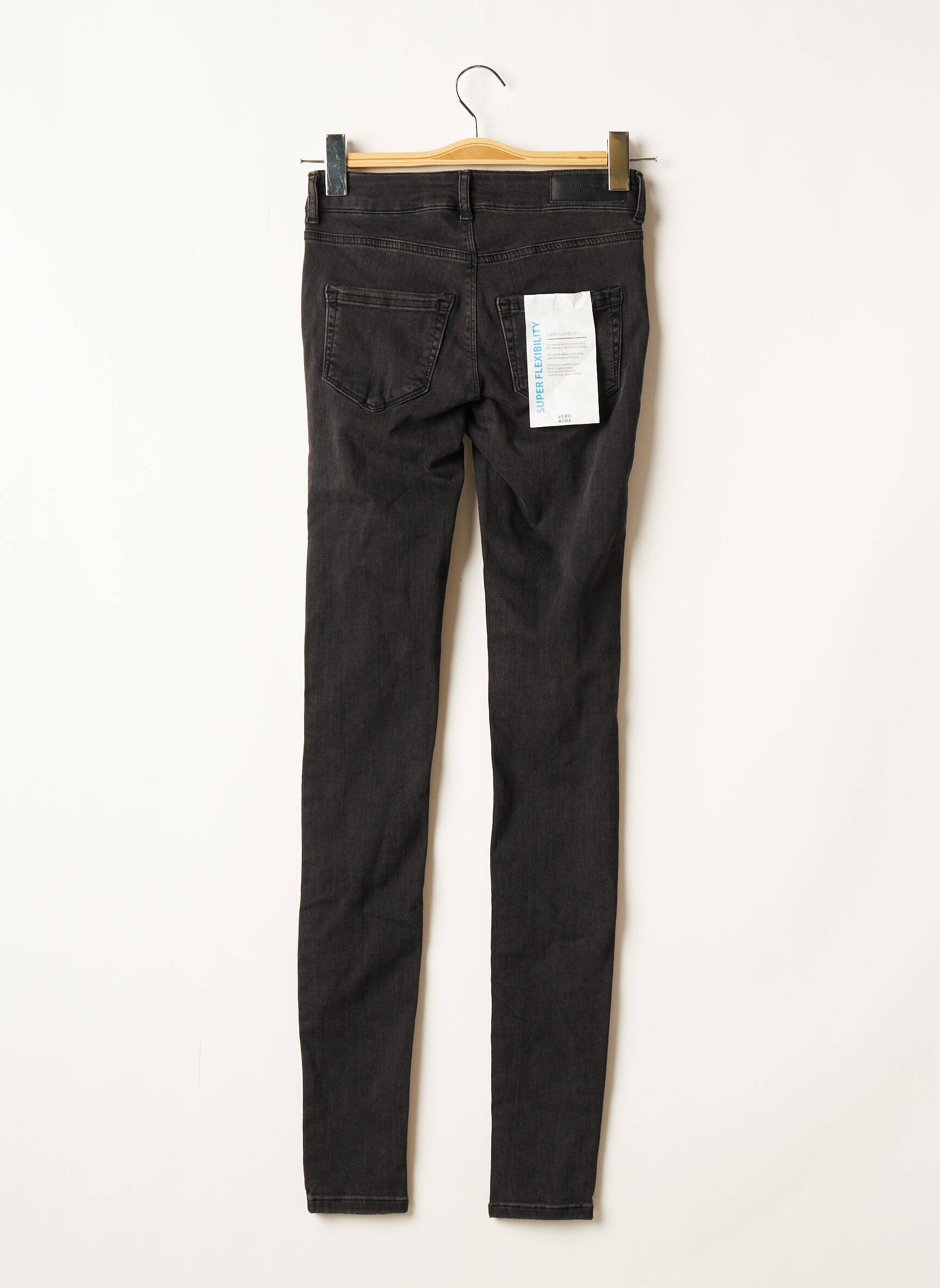 Vero Moda Jeans Skinny Femme couleur gris