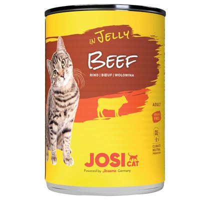 JosiCat Nassfutter in Gelee 12 x 400 g