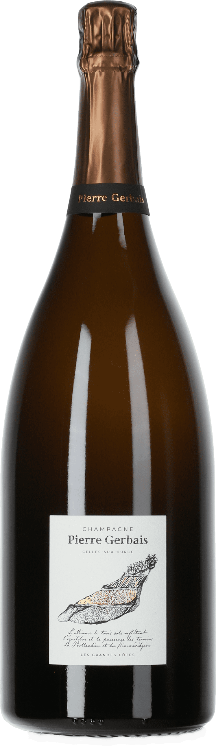 Pierre Gerbais: Champagne Les Grandes Côtes Extra Brut