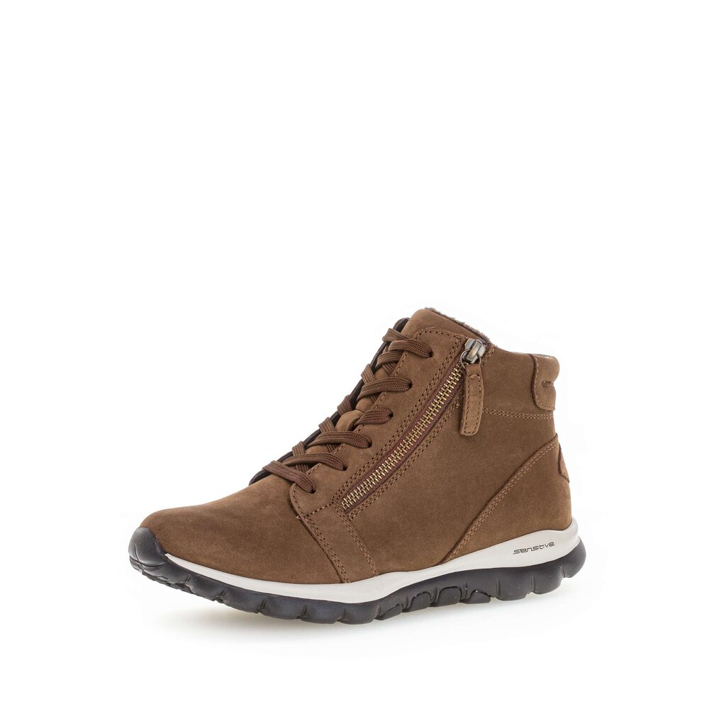 rollingsoft Schnürstiefelette braun