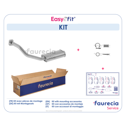 FAURECIA VORSCHALLDAEMPFER FS15609 - ATU
