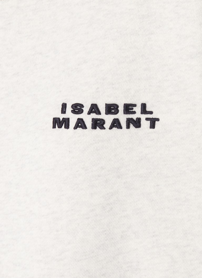 Tricou Isabel Marant Shad cu logo înrămat