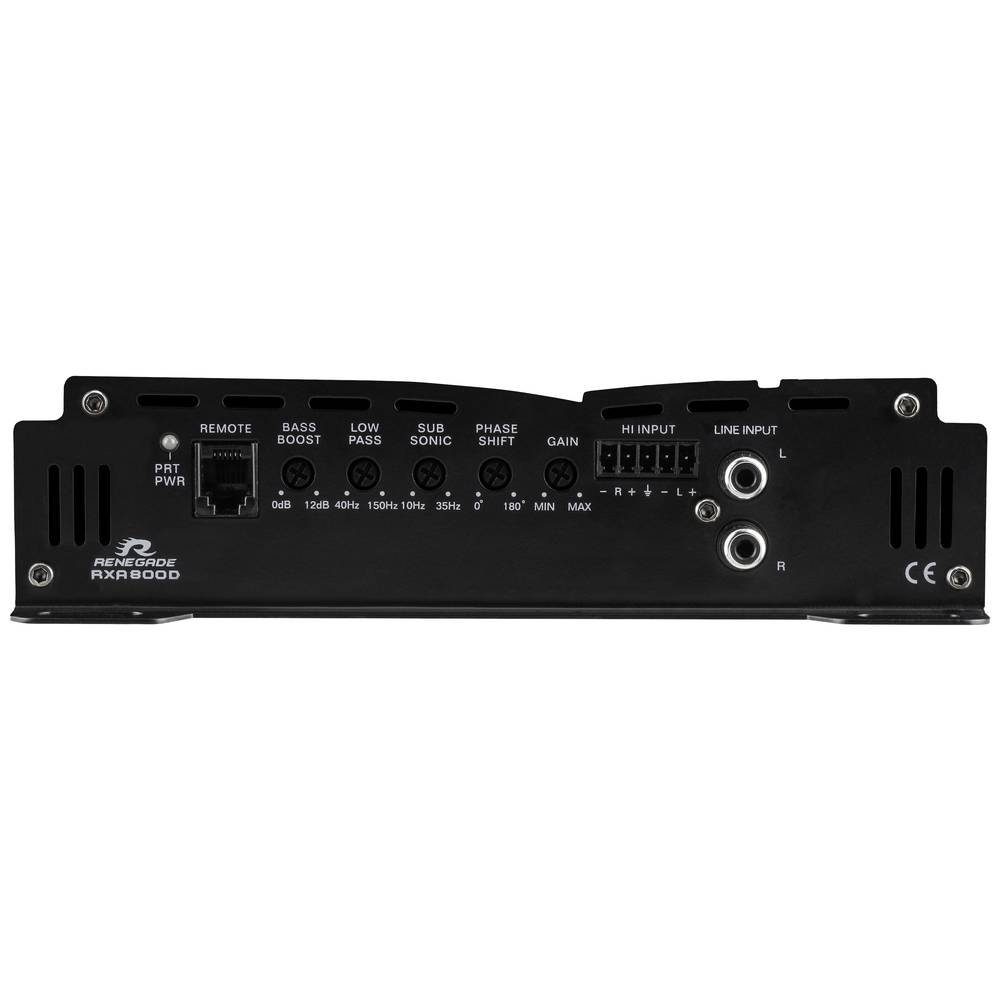 Renegade Monoblock D Auto-Subwoofer (Lautstärke-/Bass-/Höhen-Regelung)