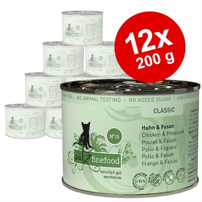 Sparpaket catz finefood 12 x 200 g