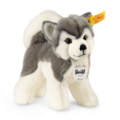 Bernie Husky, 17 cm, weiß