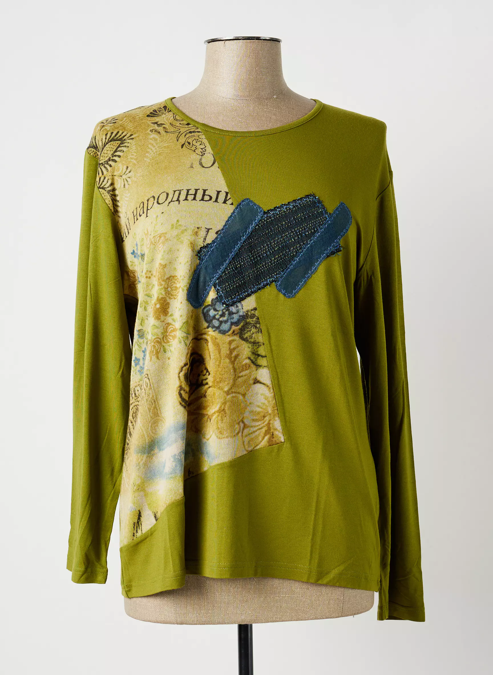 Guy Dubouis Tshirts Femme couleur vert