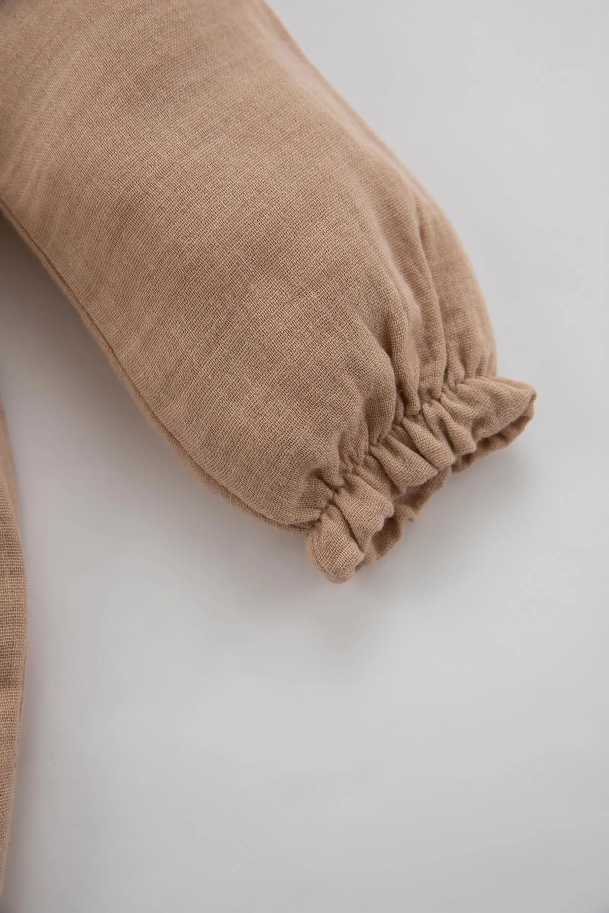 DeFacto  Baby-Mädchen-Musselin-Kleid mit langen Ärmeln