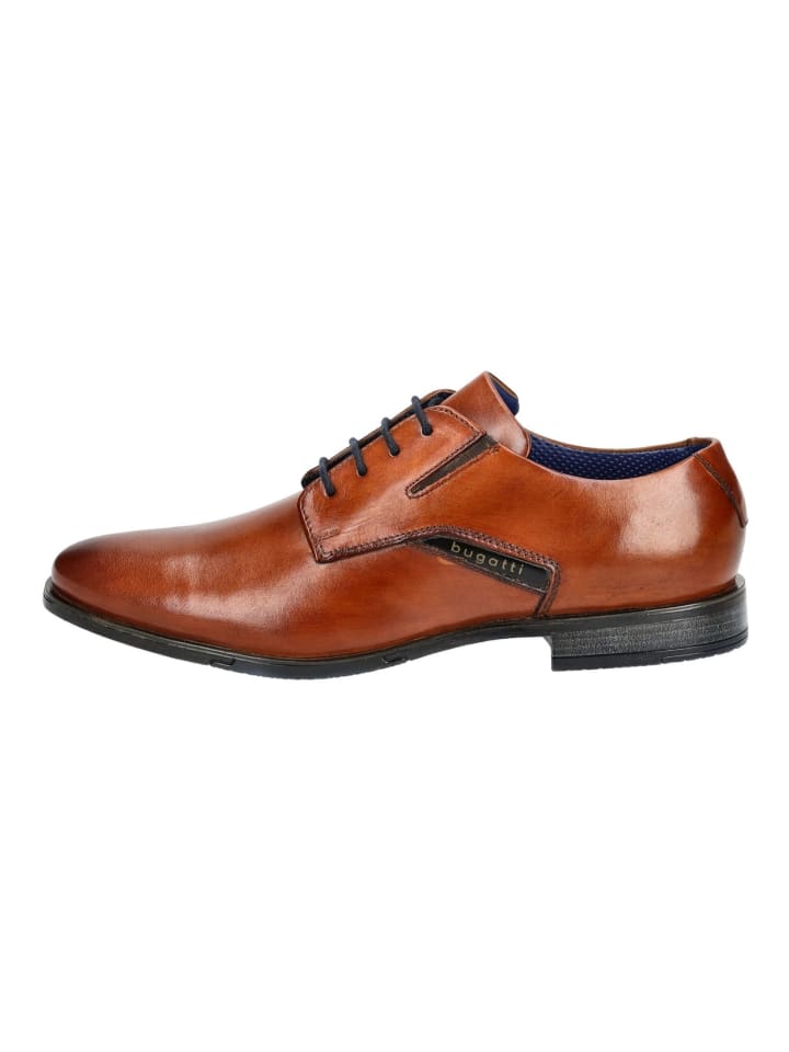 Bugatti Businessschuhe in Cognac günstig kaufen