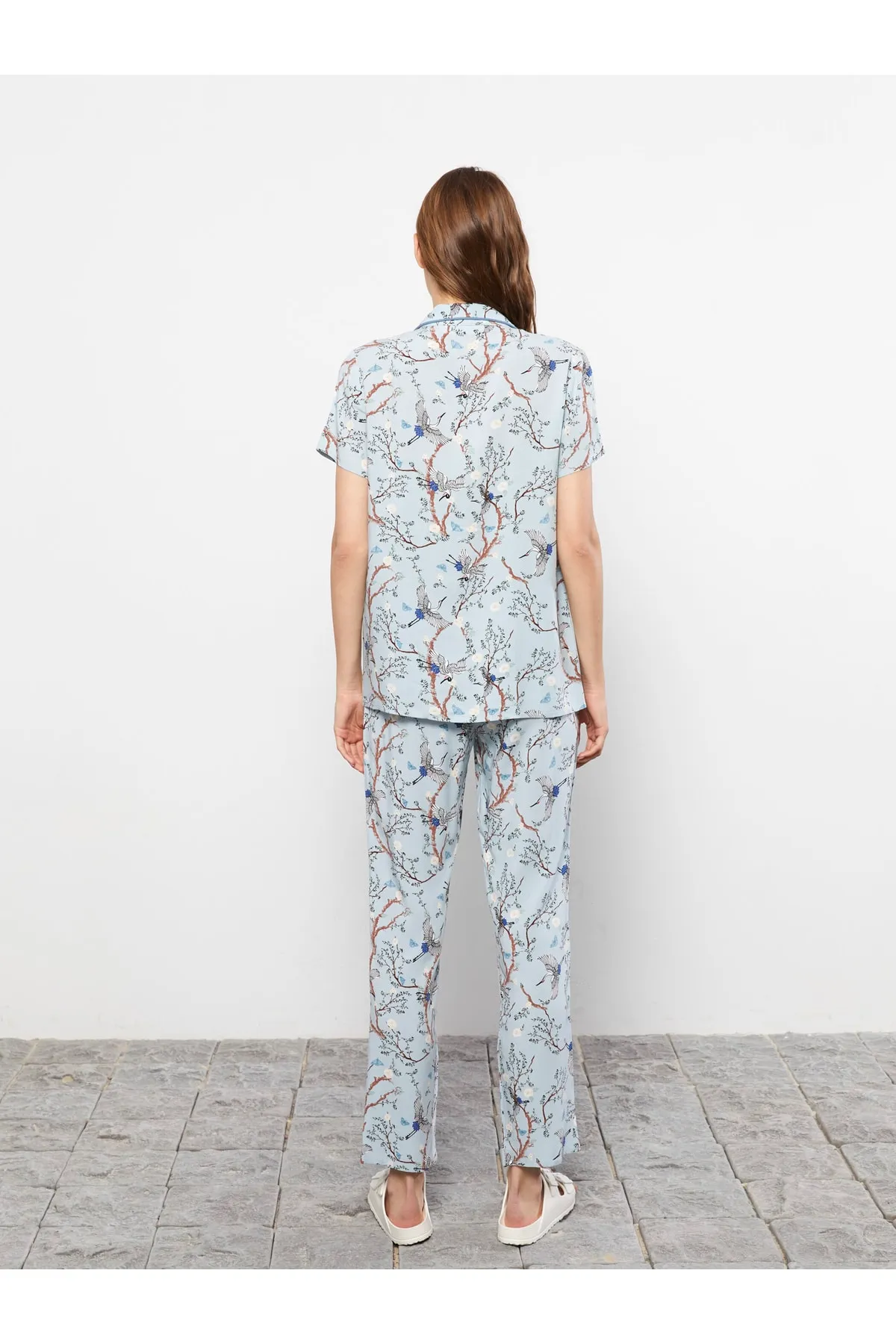 LC Waikiki  Pyjama set - Blau - Print