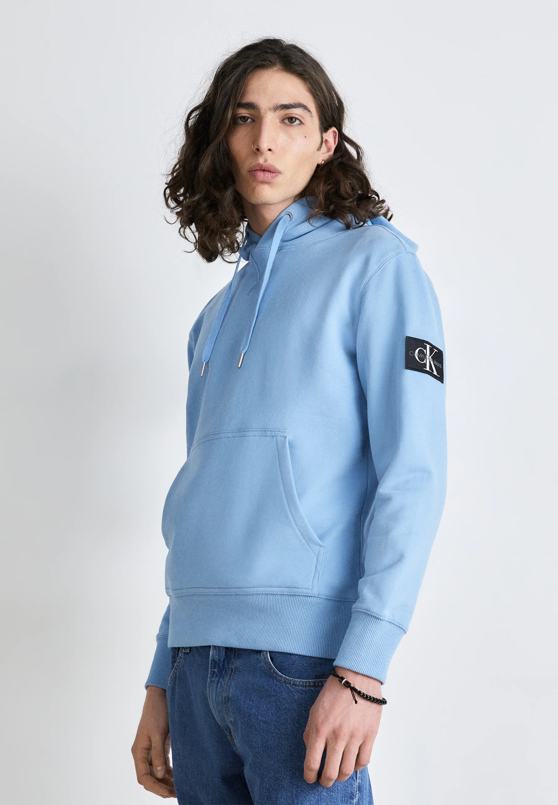 Sudadera con capucha y logo de Calvin Klein Jeans