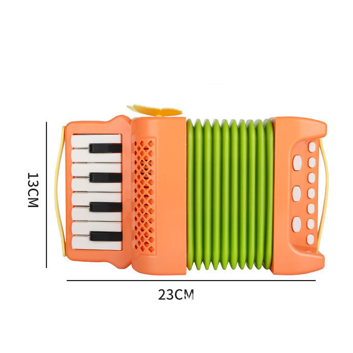 Akkordeon für Kinder Cartoon Fun Musik Puzzle Erleuchtung Musikinstrument