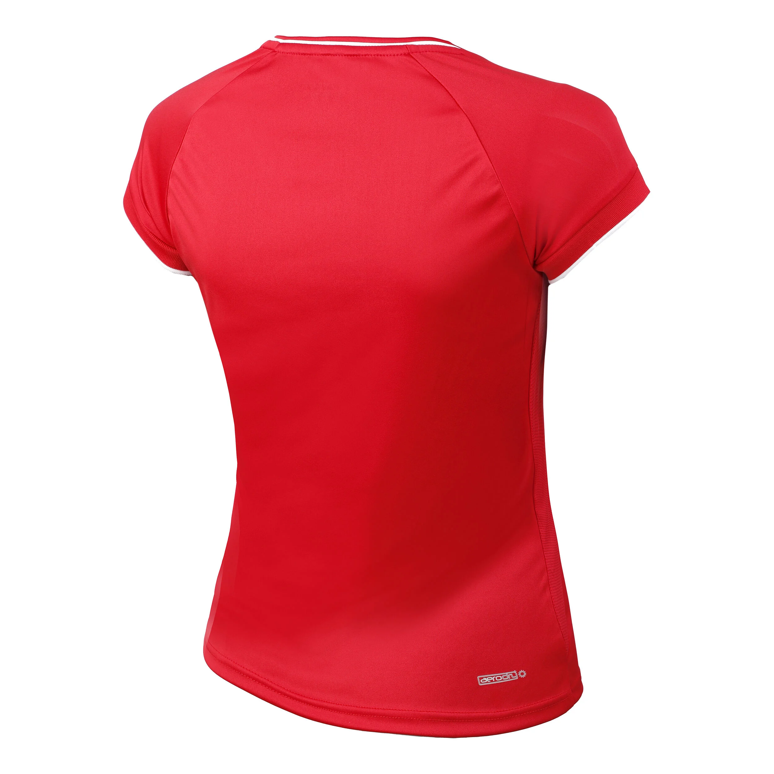 Club Line Crew T-Shirt Damen - Rot
