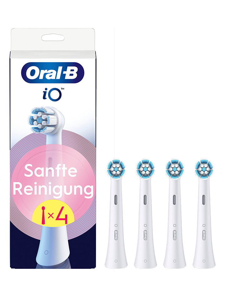 Oral-B 4er-Set: Ersatz-Bürstenköpfe 