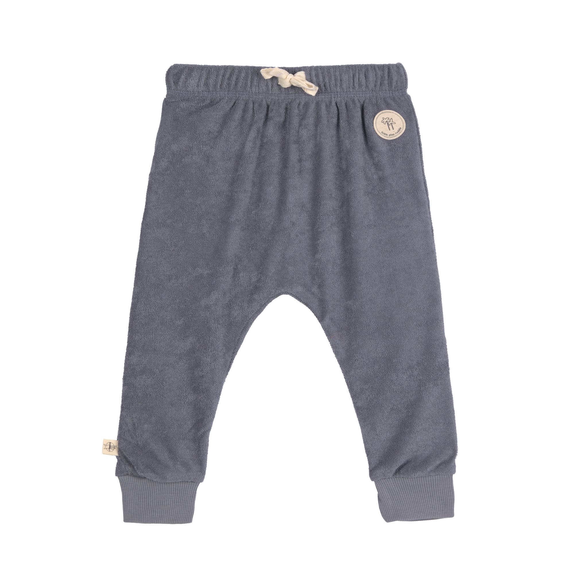 Frottee Hose Kinder, Anthrazit