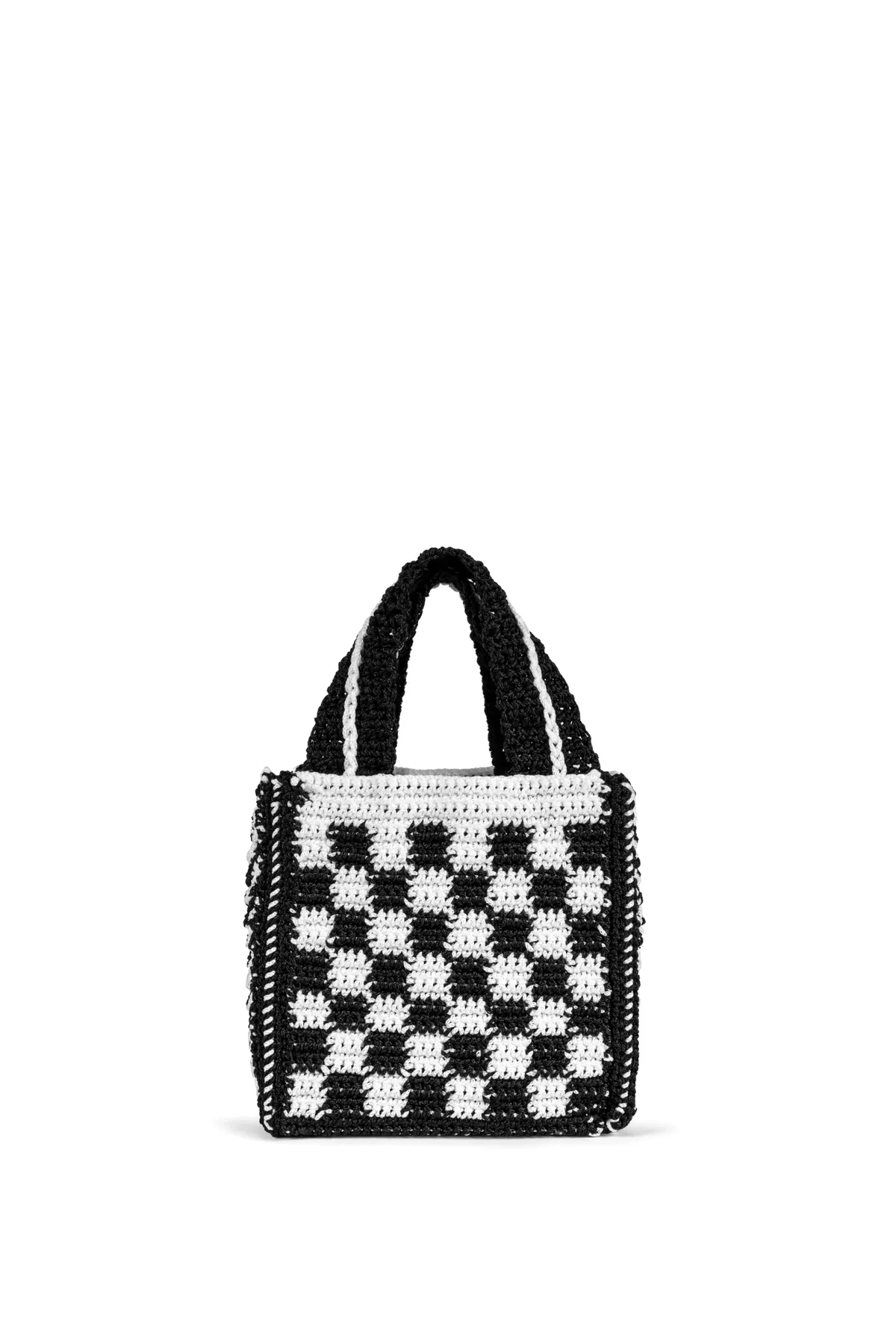 Twist  Stricktasche in Kontrastfarbe
