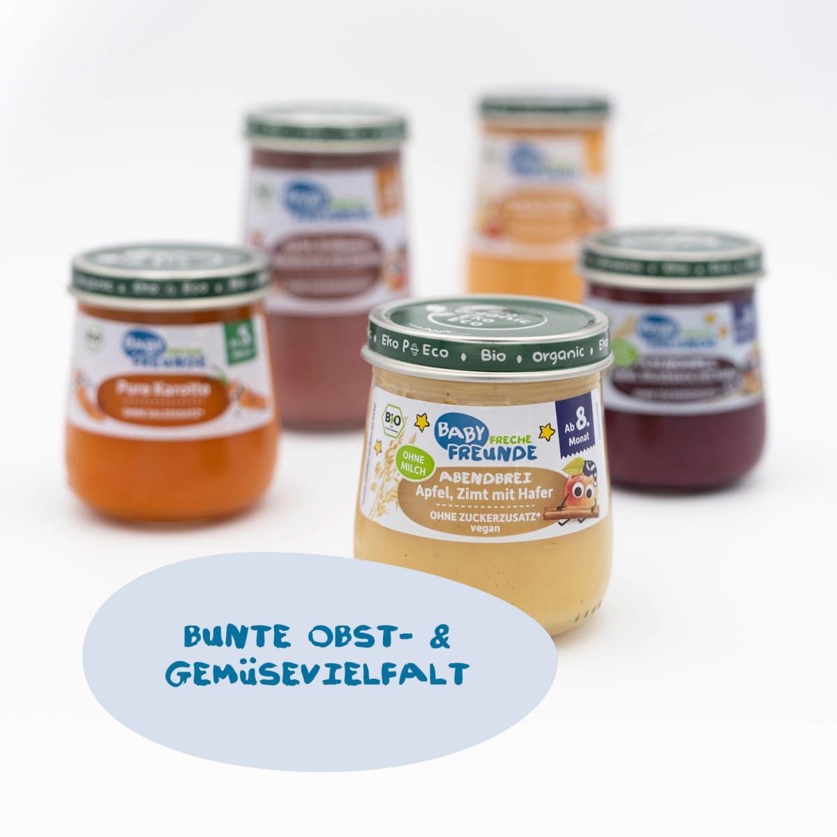 Abendbrei Apfel, Zimt mit Hafer, ab dem 8.Monat, 120 g
