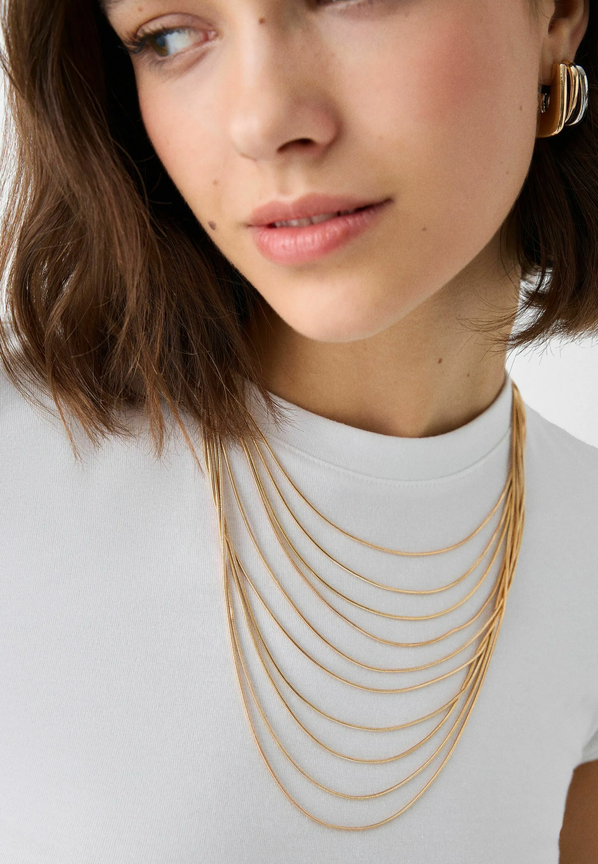 Bershka MULTI-STRAND - Collar