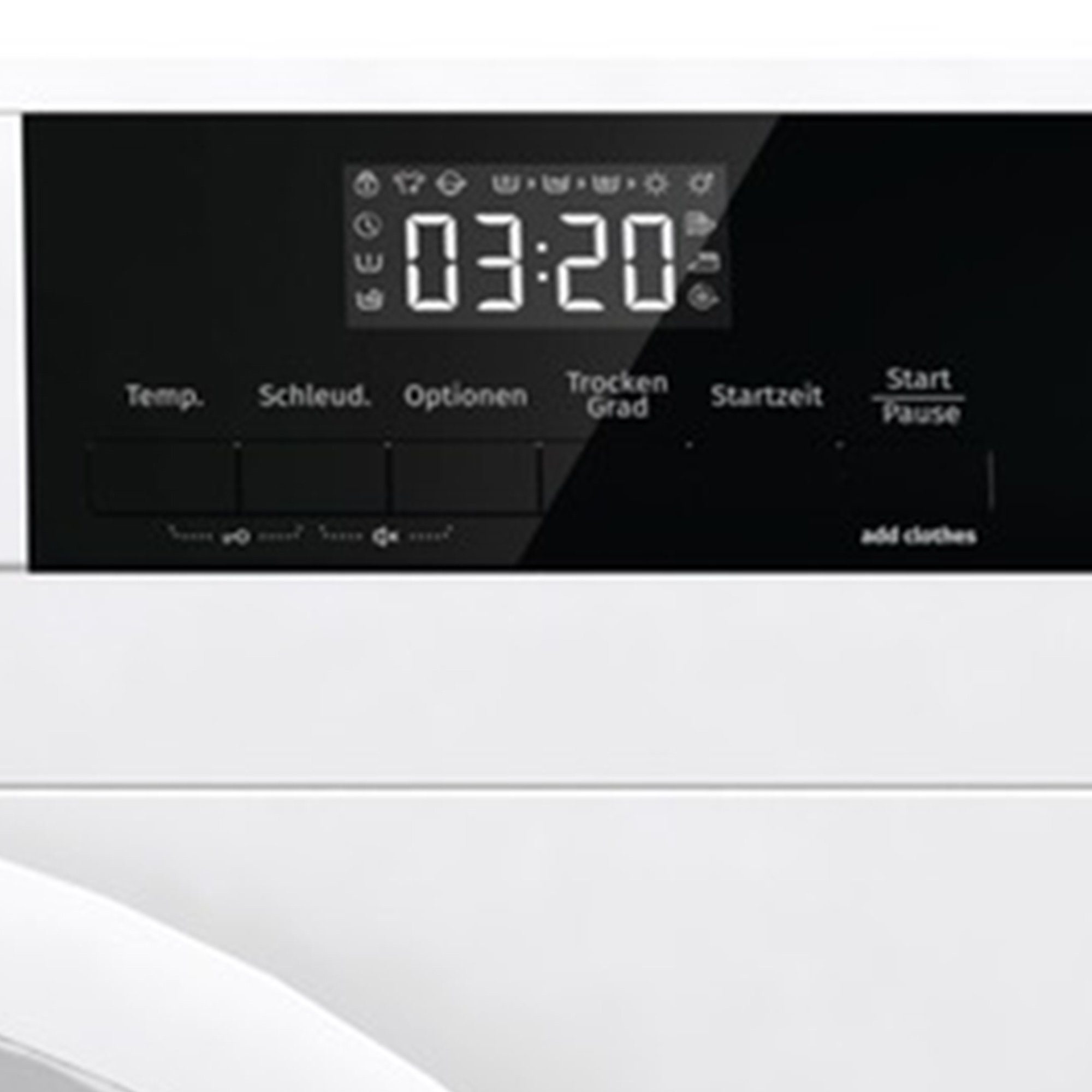 GORENJE Waschtrockner W3D2A854ADPS/DE, 8,00 kg, 5,00 kg, 1400 U/min, 15 Programme, AquaStop, Kindersicherung