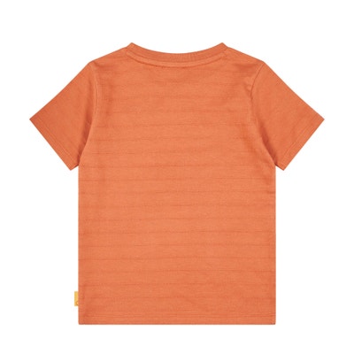 T-Shirt kurzarm, orange für Jungs