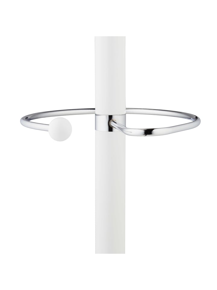 relaxdays Garderobenständer in Weiß - (H)176 cm günstig kaufen onesize