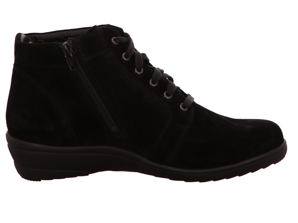 GANTER Schnür-Stiefeletten schwarz Hilde Stfl.