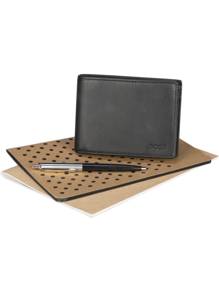 BOSS Geldbörse Arezzo Wallet in Black günstig kaufen onesize