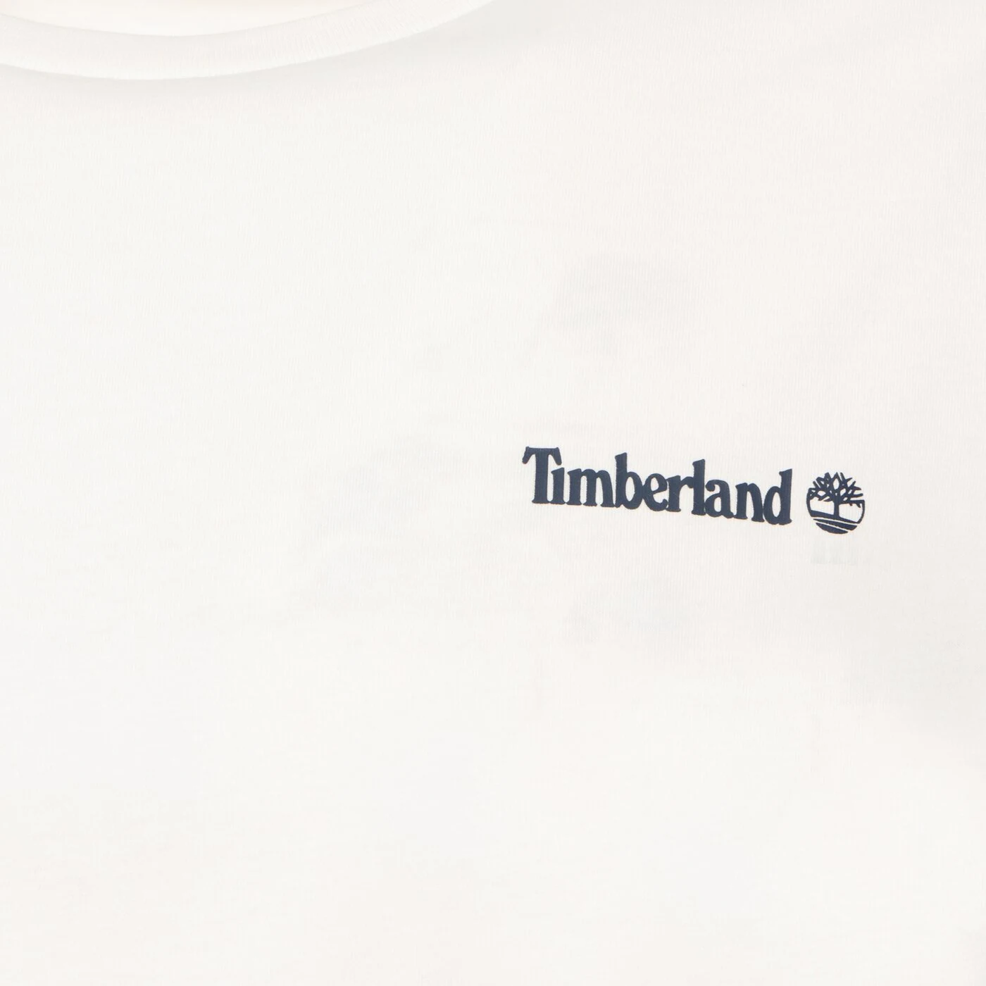 TIMBERLAND T-SHIRT SMALL LOGO PRINT TEE Weiß