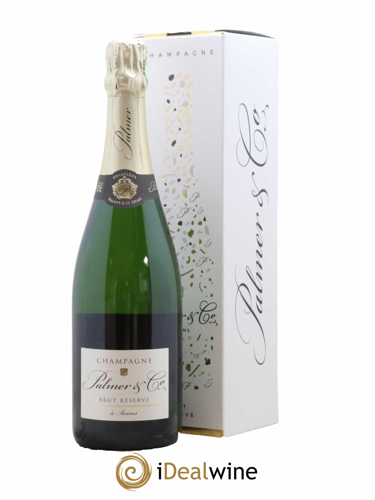 Champagne Brut Réserve Palmer & Co  - Lot de 1 Bouteille