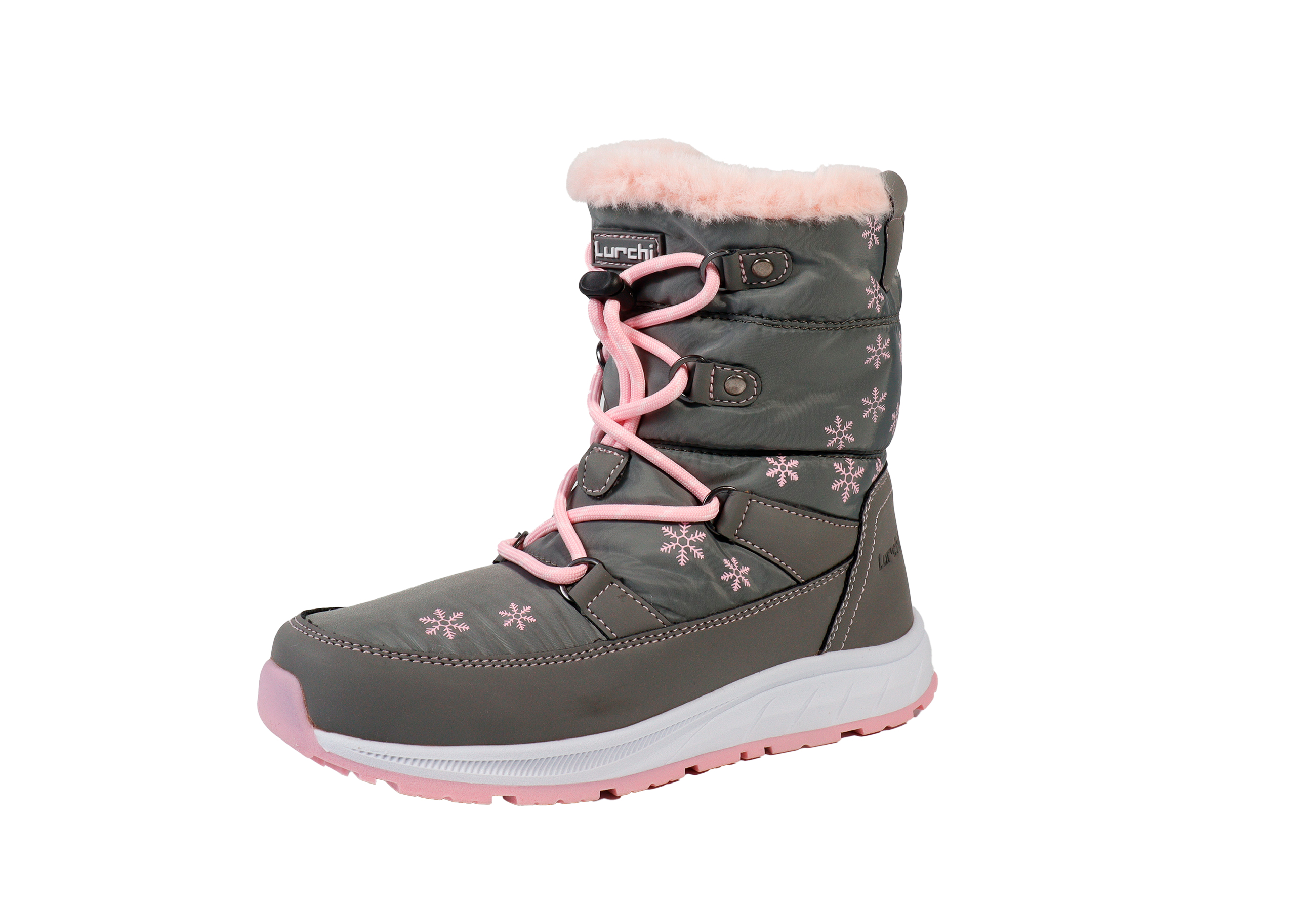 Lurchi Schneestiefel Alby-TEX - grey-rose