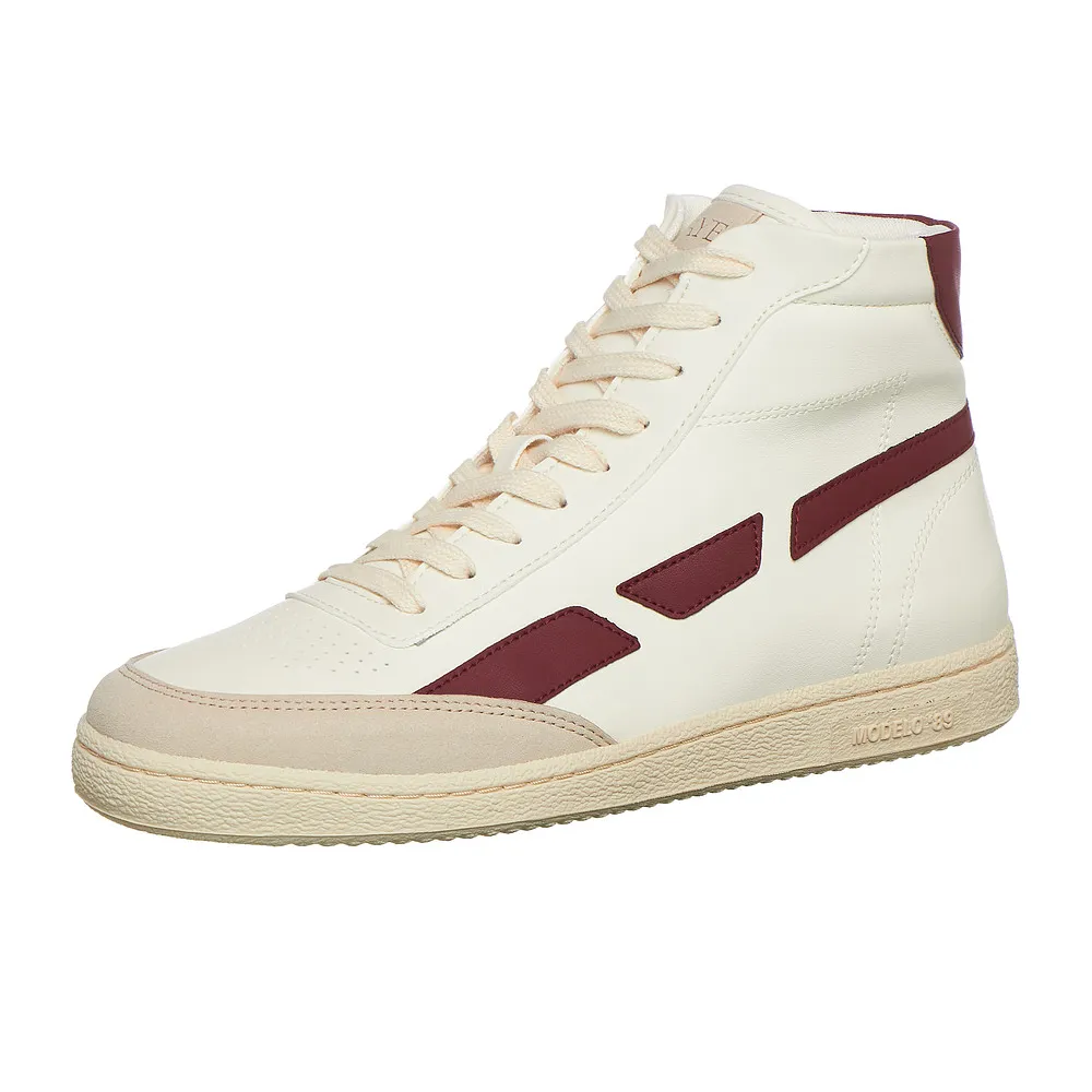 SAYE Modelo 89 Vegan Hi Women M89H-01-VGARNET / weiss