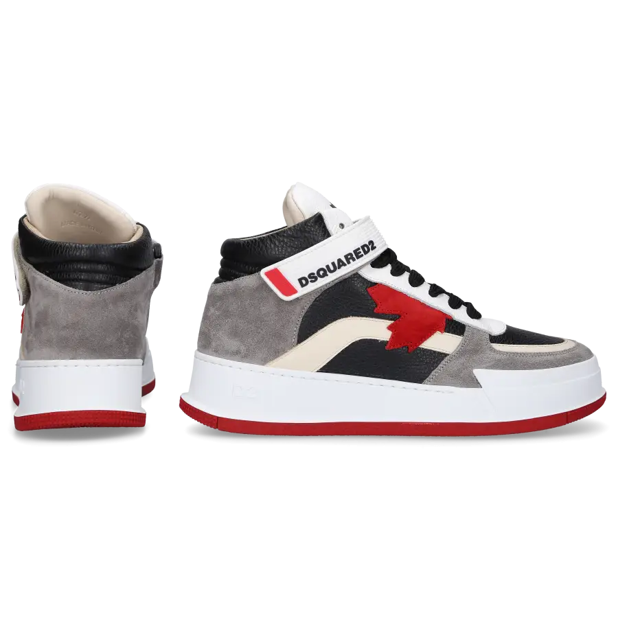 Dsquared2 - Sneaker high CANADIAN Veloursleder - grau