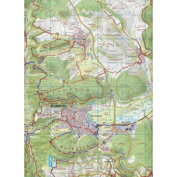BLUMBERG 1 : 25 000 - Wanderkarte