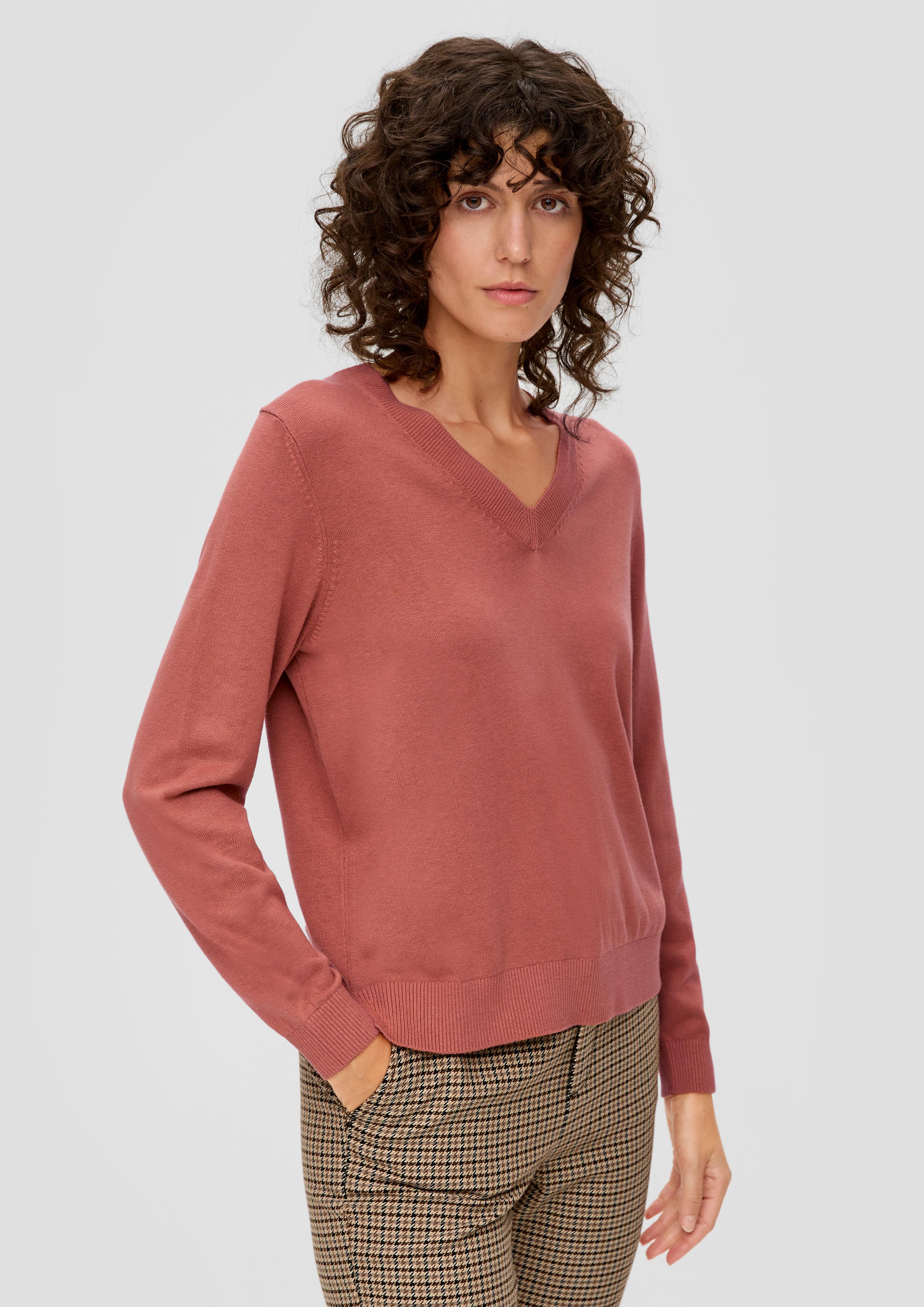 Strickpullover aus Viskosemix  2135255-2074