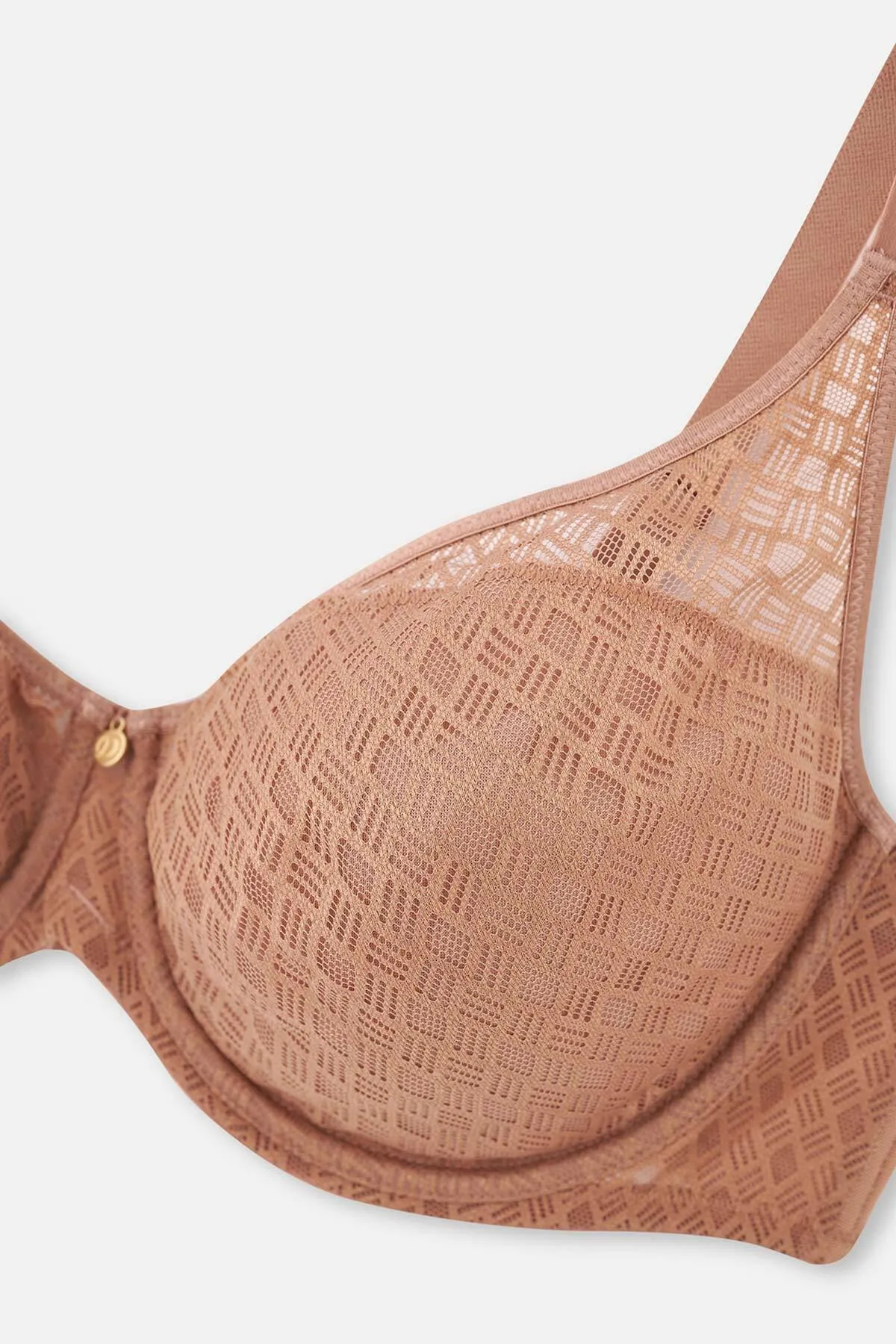 Dagi  Brauner Lily-Bügel-BH ohne Träger